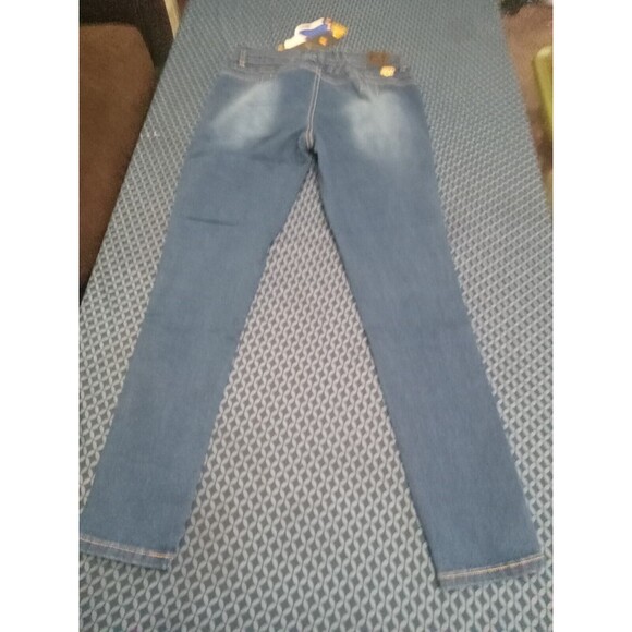 WAIST 33 INCHES SIZE 15 SKINNY JEANS STRETCH DENIM PUSH UP 15-3 MK1410 SZ15 - Picture 6 of 11